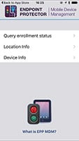 Mobile Device Management - Ecrans