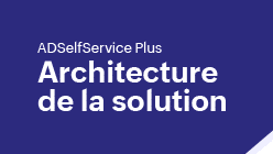 adselfservice plus architecture solution