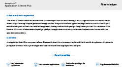 Application Control Plus Datasheet