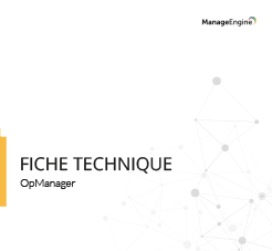 OpManager Datasheet